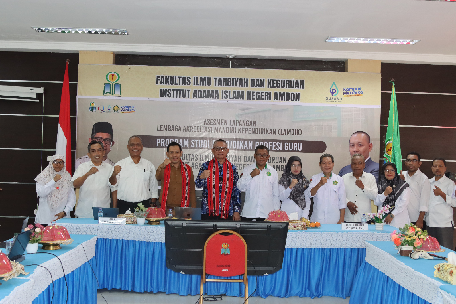 Program Studi PPG FITK IAIN Ambon Jalani Asesmen Lapangan oleh LAMDIK