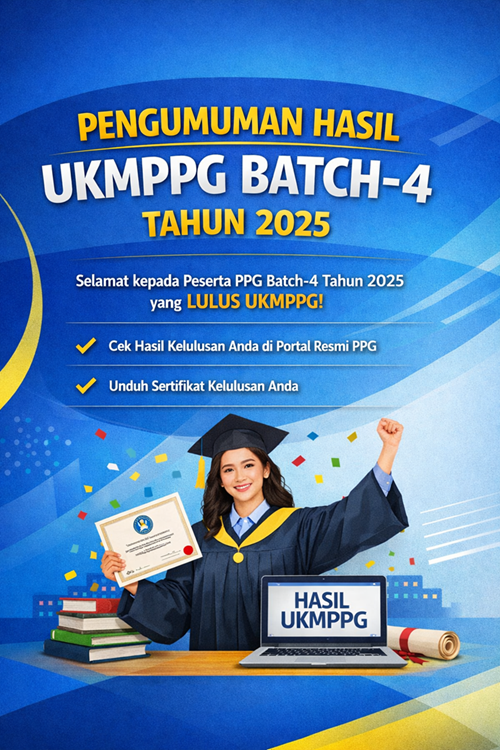 Pengumuman Hasil UKMPPG Batch-4 Tahun 2025